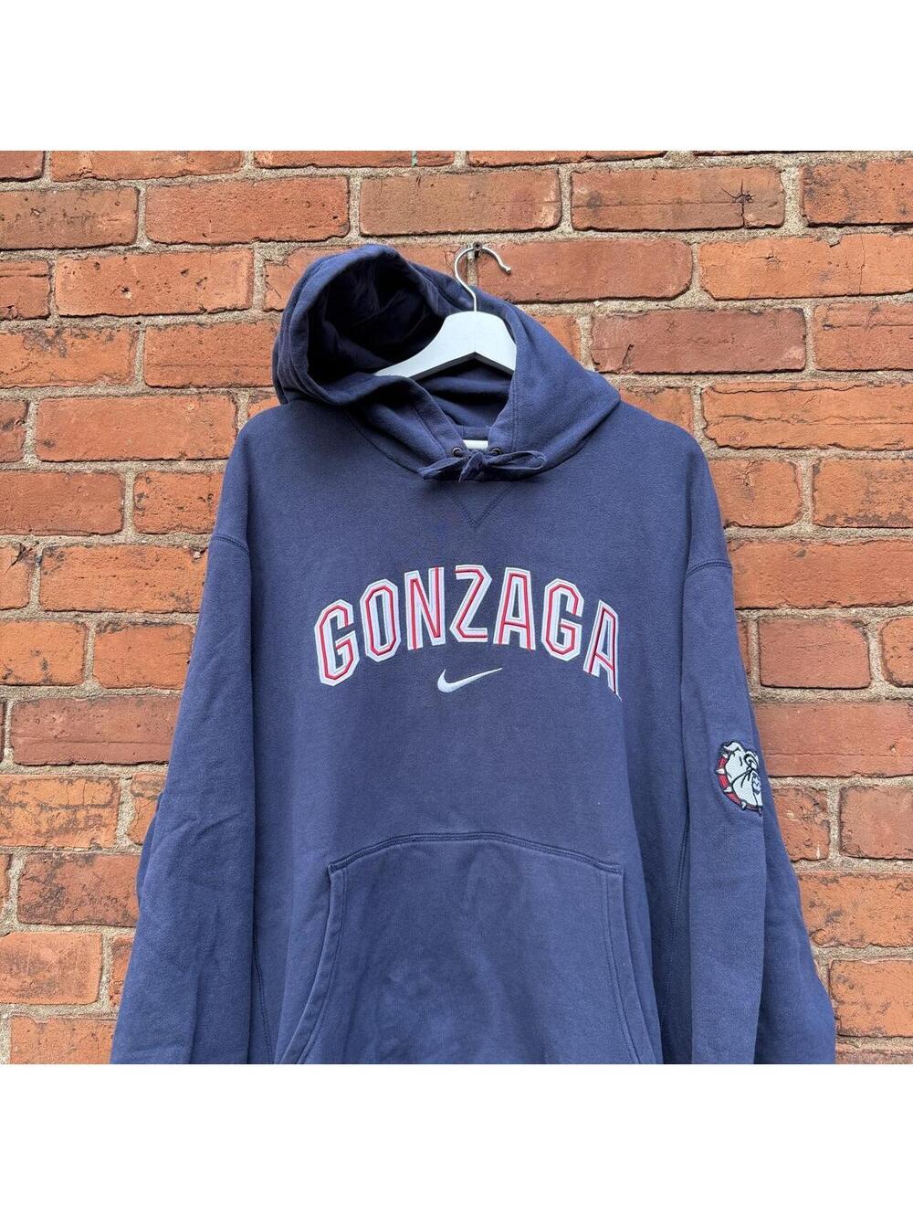 Nike gonzaga center swoosh hoodie XXL